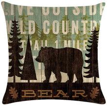 Cargar imagen en el visor de la galería, Woodland Beasts Cushion Covers
