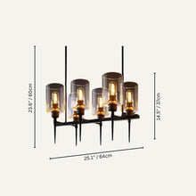 Carregar imagem no visualizador da galeria, Bellum Linear Chandelier
