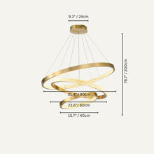 Carregar imagem no visualizador da galeria, Beorht Round Chandelier
