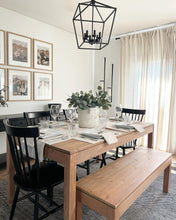 Carregar imagem no visualizador da galeria, Farmhouse Ticking Stripe Yarn Dyed Table Runner
