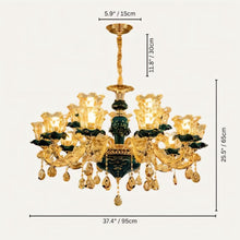 Carregar imagem no visualizador da galeria, Blanche Chandelier - Green
