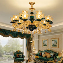 Carregar imagem no visualizador da galeria, Blanche Chandelier - Green
