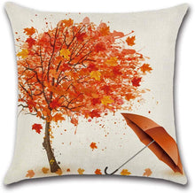 Cargar imagen en el visor de la galería, Falling Leaves Cushion Cover
