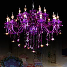 Load image into Gallery viewer, Brigitte Chandelier - Purple
