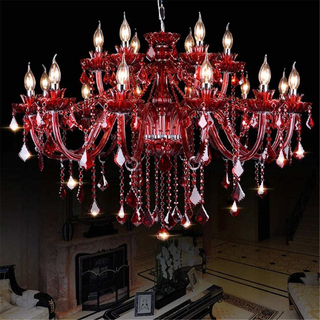 Brigitte Chandelier - Red