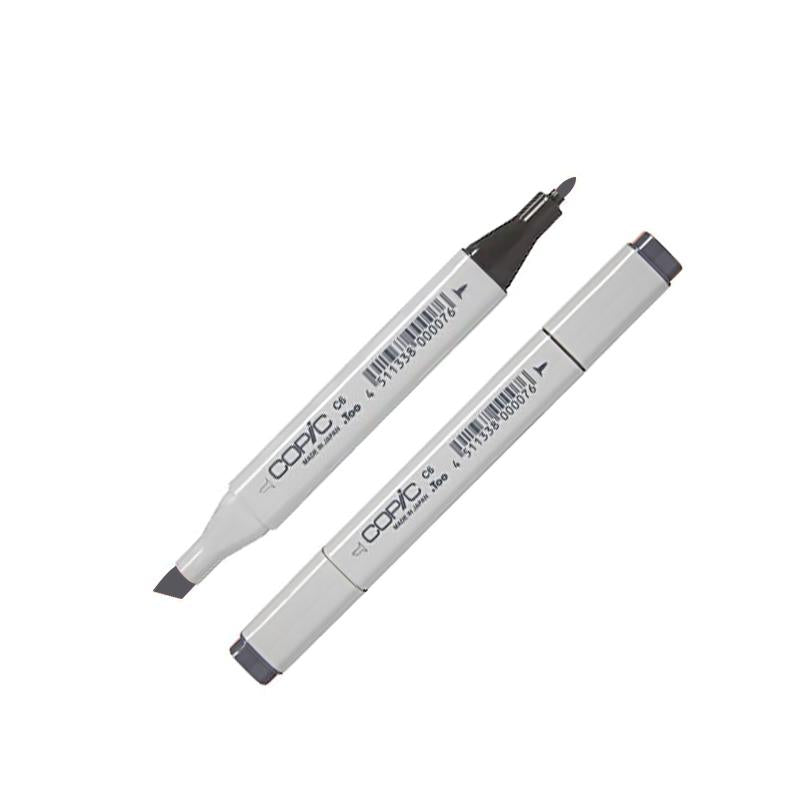 COPIC Original Marker C6 Cool Gray No. 6