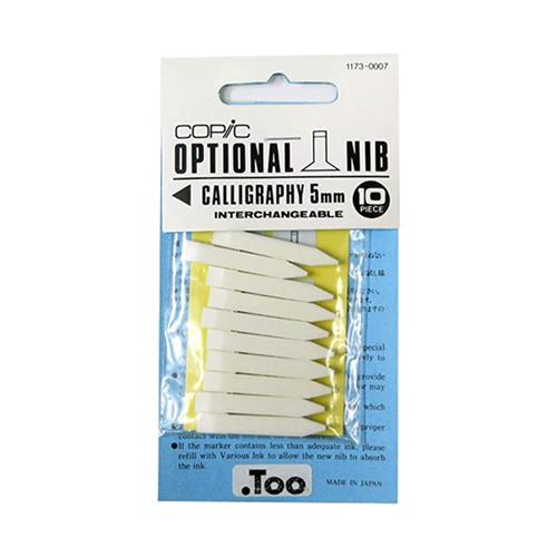 COPIC Original Nib 10pc Calligraphy 5mm