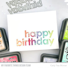 Carregar imagem no visualizador da galeria, Bold Happy Birthday Die-namics
