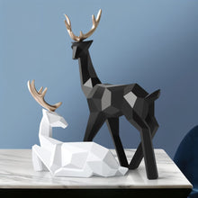 Carregar imagem no visualizador da galeria, Cervidae Handcrafted Reindeer Figurines
