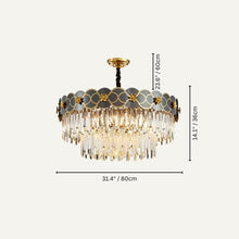 Carregar imagem no visualizador da galeria, Chezian Round Chandelier
