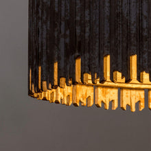 Carregar imagem no visualizador da galeria, Chouinard 3-Light Natural Wooden Drum Chandelier
