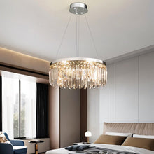 Carregar imagem no visualizador da galeria, Chris Crystal Round Chandelier
