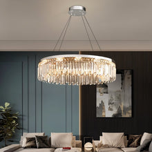 Carregar imagem no visualizador da galeria, Chris Crystal Round Chandelier
