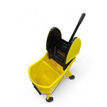 Carregar imagem no visualizador da galeria, Commercial Double Mop Bucket with Wringer
