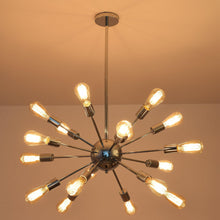 Carregar imagem no visualizador da galeria, Cordell 18-Light Chrome Sputnik Sphere Chandelier
