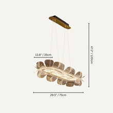 Carregar imagem no visualizador da galeria, Coty Oval Chandelier
