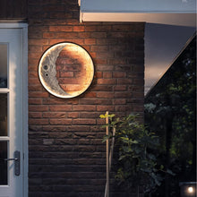 Load image into Gallery viewer, Crescent Moon Illuminated Art
