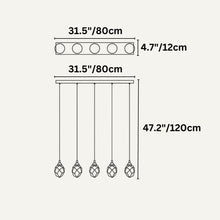 Cargar imagen en el visor de la galería, Cristal Chandelier
