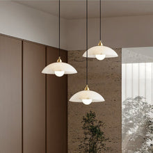 Load image into Gallery viewer, Cupola Alabaster Pendant Light
