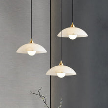 Load image into Gallery viewer, Cupola Alabaster Pendant Light
