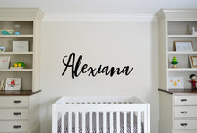 Carregar imagem no visualizador da galeria, Boy or Girls Name Personalized Metal Word Sign
