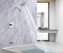 Carregar imagem no visualizador da galeria, 6 In. Detachable Handheld Shower Head Shower Faucet Shower System
