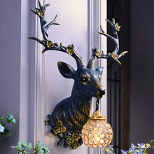 Cargar imagen en el visor de la galería, Deer Head Wall Lamp
