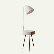 Cargar imagen en el visor de la galería, Derina Floor Lamp with Side Table
