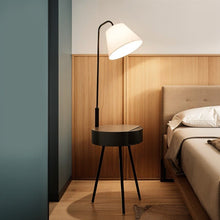 Load image into Gallery viewer, Derina Floor Lamp with Side Table
