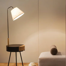 Load image into Gallery viewer, Derina Floor Lamp with Side Table
