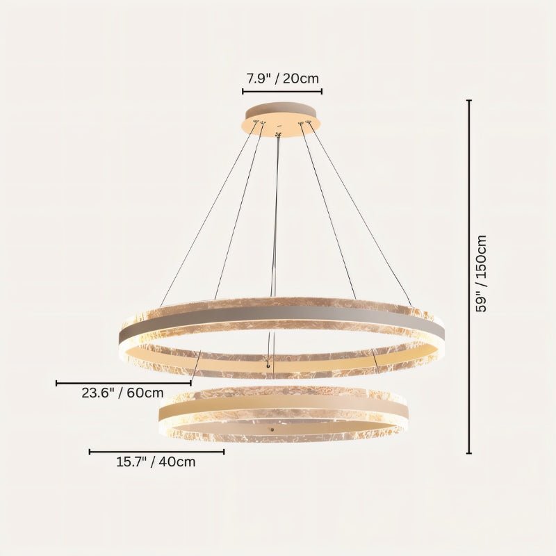 Dingir Round Chandelier