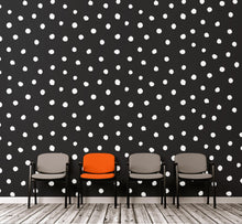 Carregar imagem no visualizador da galeria, Circle Polka Dots Pattern Peel and Stick Wallpaper | Removable Wall Mural #6206
