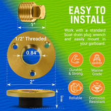 Carregar imagem no visualizador da galeria, Boat Drain Plug Kit
