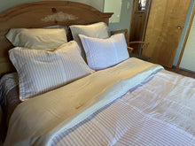 Load image into Gallery viewer, Drew Stripe Silver-Infused Antimicrobial Comforter 5 Piece Set
