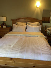 Load image into Gallery viewer, Drew Stripe Silver-Infused Antimicrobial Comforter 5 Piece Set
