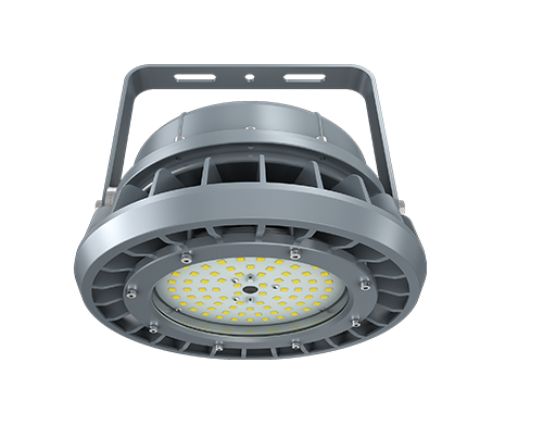 60 Watt LED Explosion Proof Round High Bay Light, B Series, 5000K- Non Dimmable, 8400LM, AC100-277V