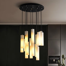 Carregar imagem no visualizador da galeria, Entokei Alabaster Chandelier Light
