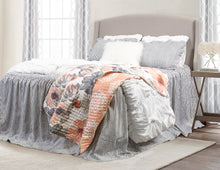 Cargar imagen en el visor de la galería, Ticking Stripe Bedspread Set
