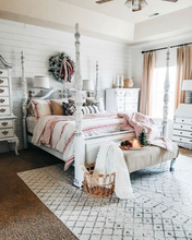 Load image into Gallery viewer, Farmhouse Stripe Reversible Comforter Set
