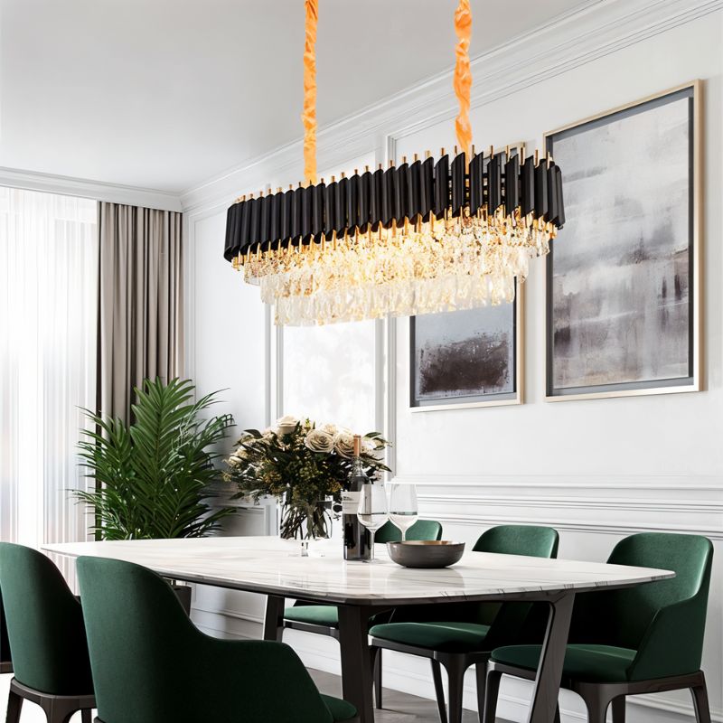 Fayadan Linear Crystal Chandelier