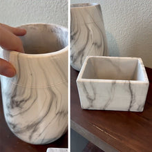 Carregar imagem no visualizador da galeria, Marble-Like Planter, Pick Your Style
