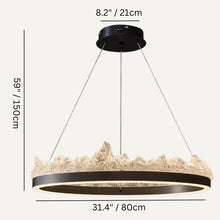 Carregar imagem no visualizador da galeria, Gloire Round Chandelier
