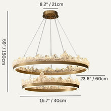 Carregar imagem no visualizador da galeria, Gloire Round Chandelier
