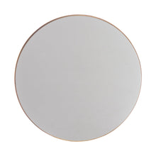 Carregar imagem no visualizador da galeria, Golden Modern Round Framed Wall Mirror
