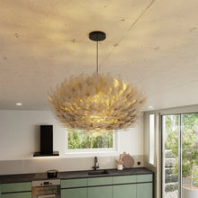 Carregar imagem no visualizador da galeria, Goose Feather Pendant Light
