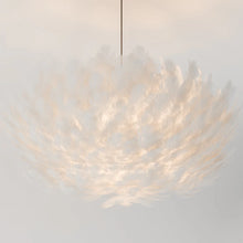 Carregar imagem no visualizador da galeria, Goose Feather Pendant Light
