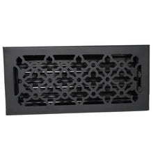 Carregar imagem no visualizador da galeria, Cast Aluminum Gothic Vent Cover - Black
