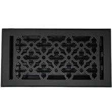 Carregar imagem no visualizador da galeria, Cast Aluminum Gothic Vent Cover - Black
