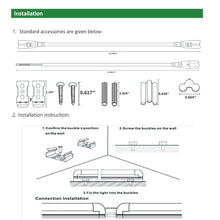 Carregar imagem no visualizador da galeria, T8 Integrated 8ft LED Shop Lights Triac Dimmable- 60W with 6500K and 8400 Lumens, 100V-277V- Linkable LED Fixture
