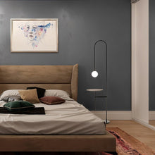 Carregar imagem no visualizador da galeria, Gurnal Floor Lamp with Side Table
